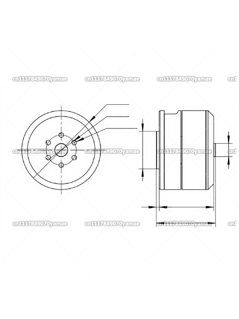 FOR DM-H3510 BLDC Hub Motor 24 - đánh giá và giá Direct Drive Servo Motor Robotics